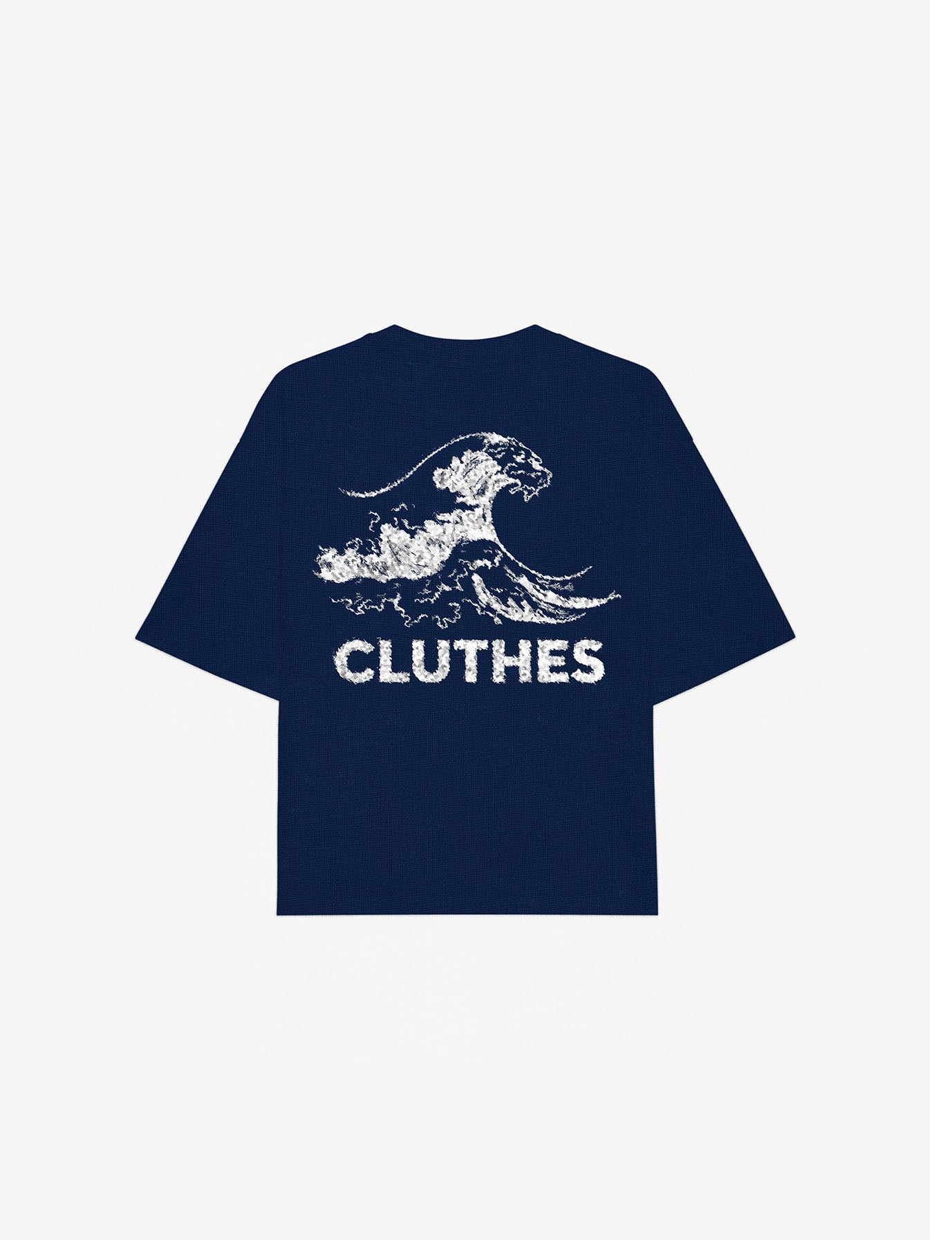 Wave Tee Navy