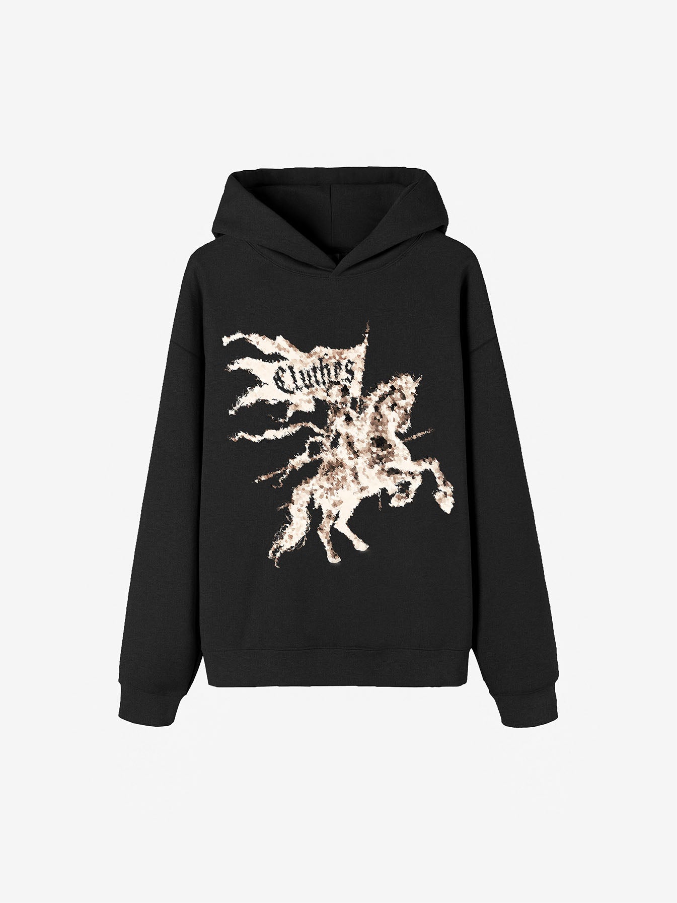 Crusader Hoodie Black