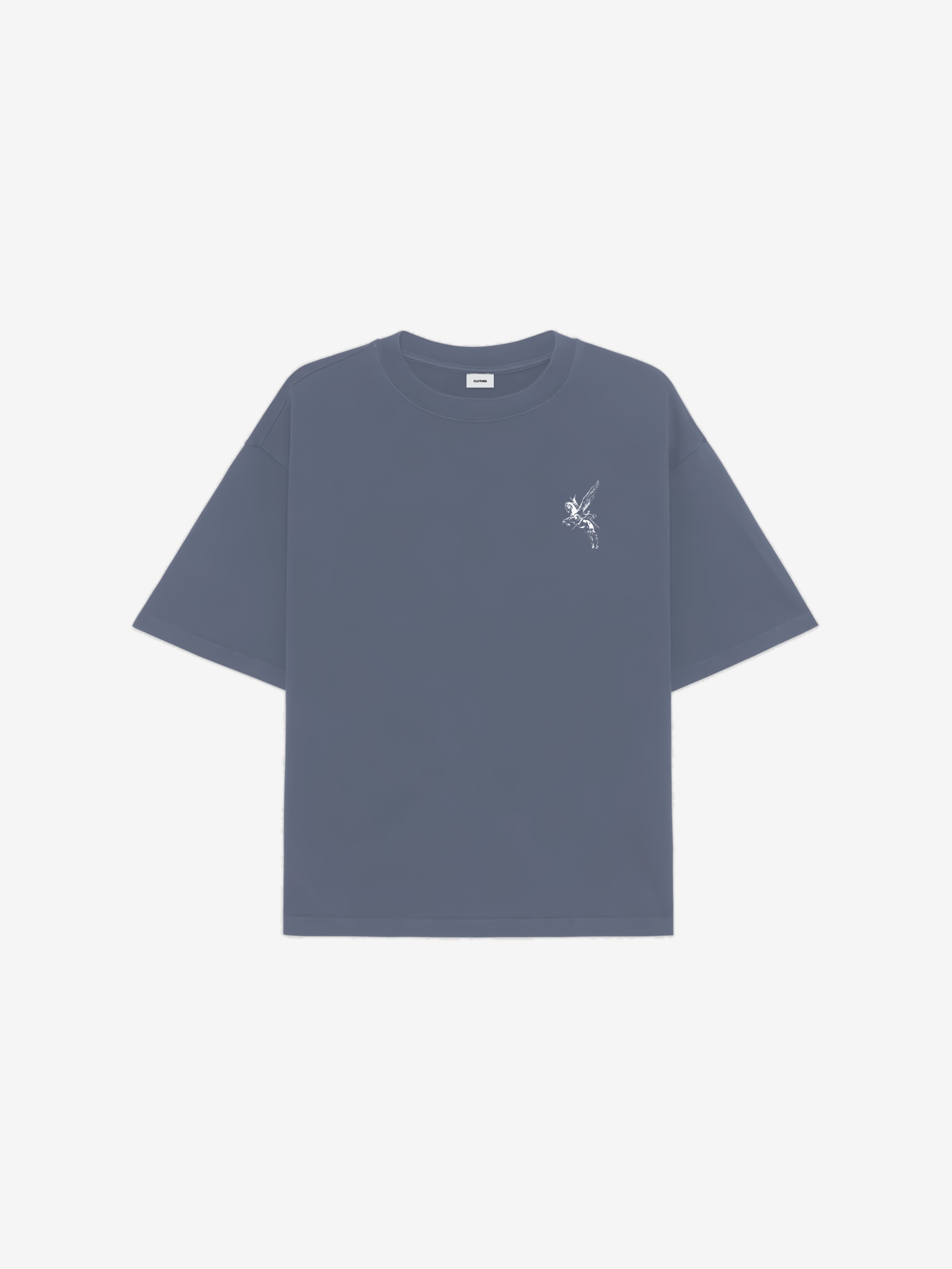 Pegasus Tee Grey Blue