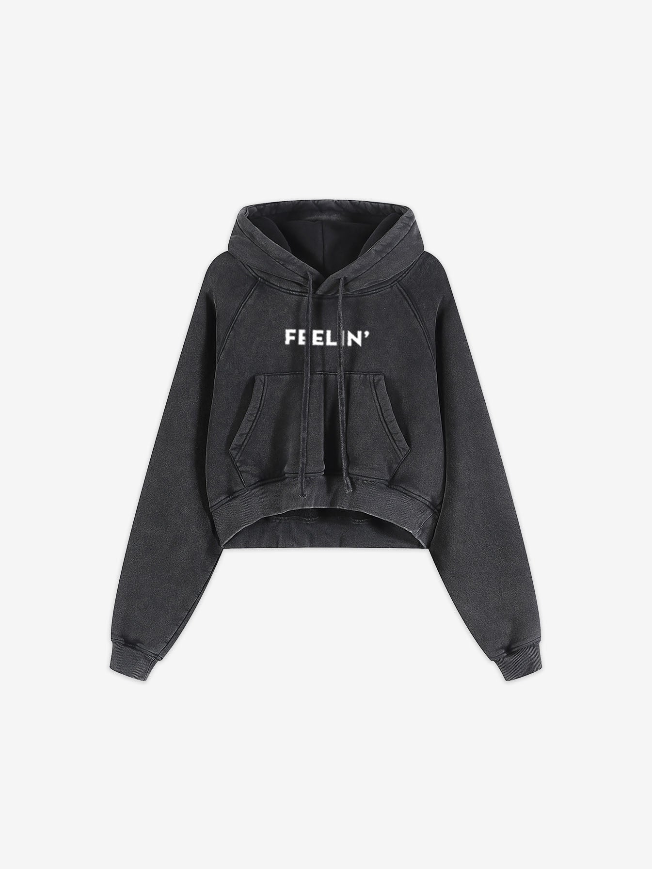 Feelin' Lovey Cropped Hoodie