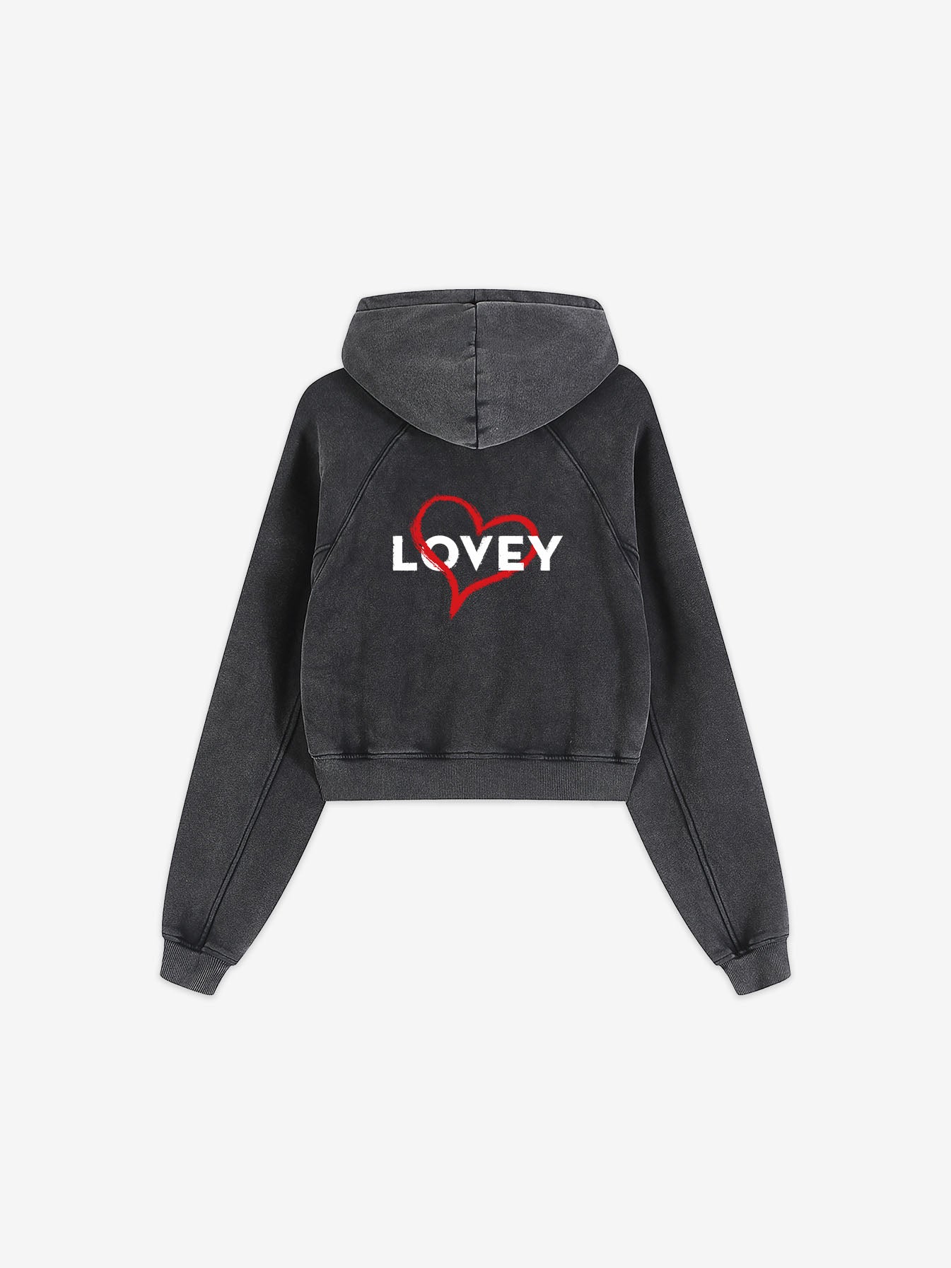 Feelin' Lovey Cropped Hoodie