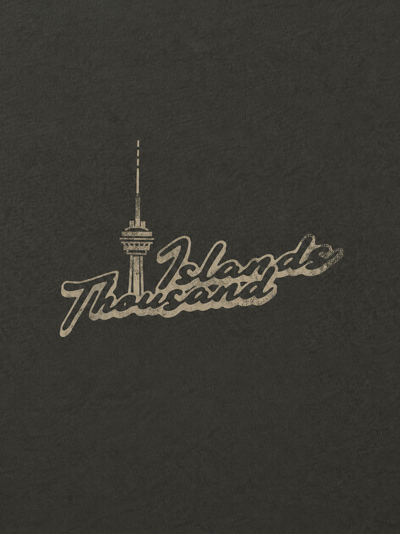 Thousand Islands Tee Dark Grey